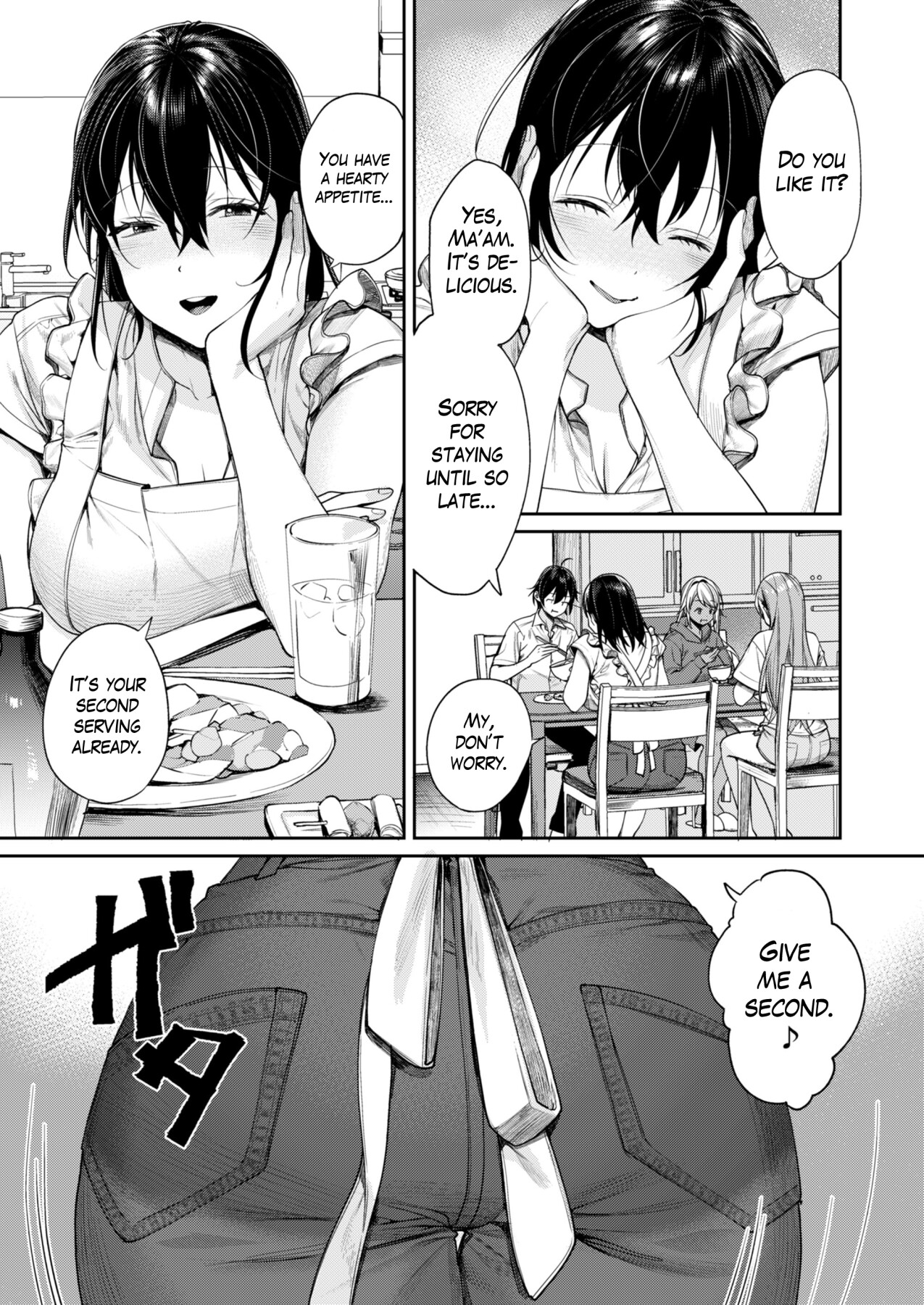 Hentai Manga Comic-The Reason Why I Was Able to Get a Gyaru Mom Girlfriend-Read-4